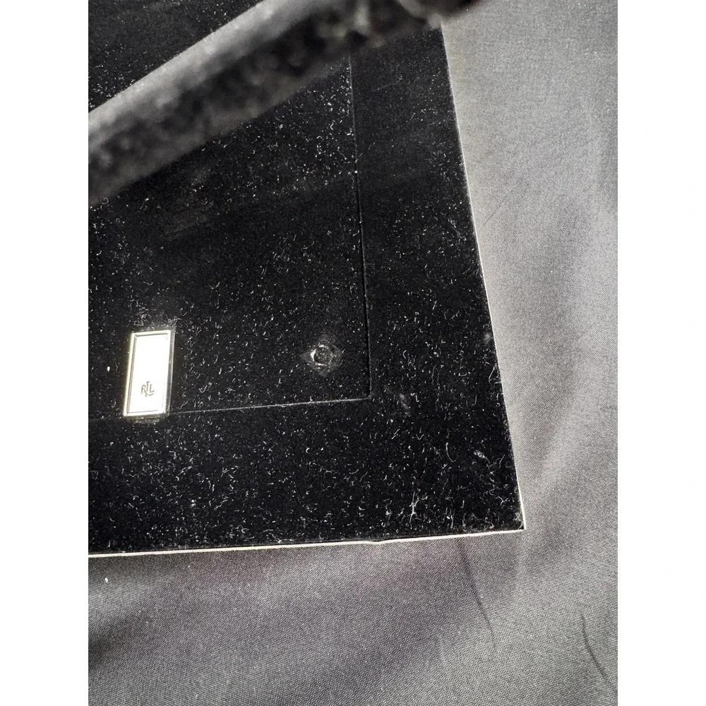 Lauren Ralph Lauren Crocodile 8 x 10 for 5 x 7 Pic Nickel Plated  Picture Frame